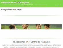 Tablet Screenshot of elfumigadormexico.com